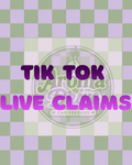 TikTok Live Claims